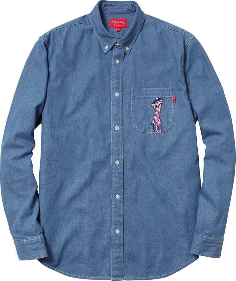 Supreme/Pink Panther® Denim Shirt view 2